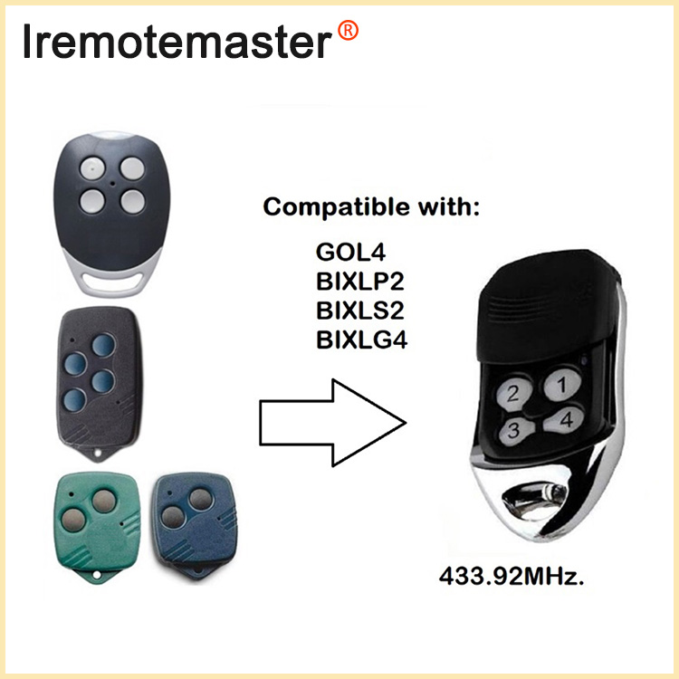 GOL4 Command Garage Door Opener အတွက် BIXLP2 BIXLS2 BIXLG4