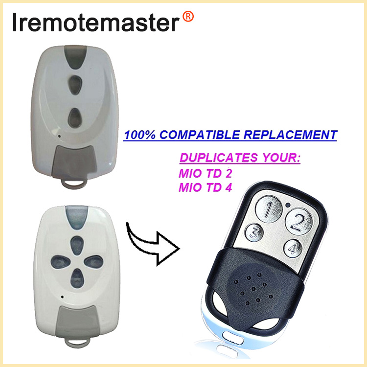 MIO TR2 TR4 Garage Remote Control Rolling Code 433MHz အတွက်